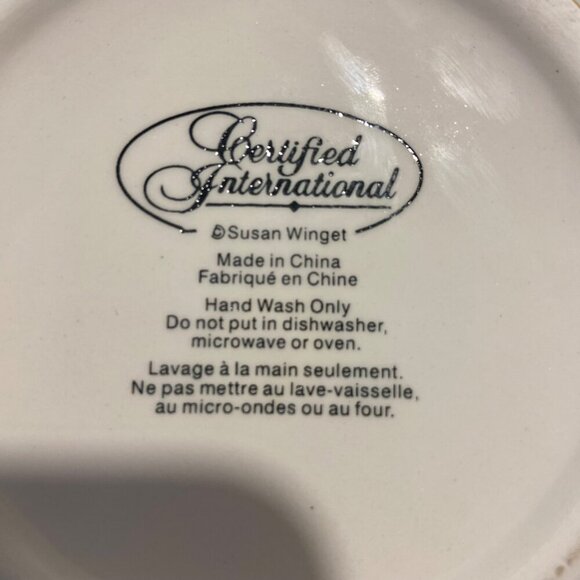 Certified International Susan Winget Nutcracker Mug Ceramic Hand-Painted gift - Picture 7 of 11